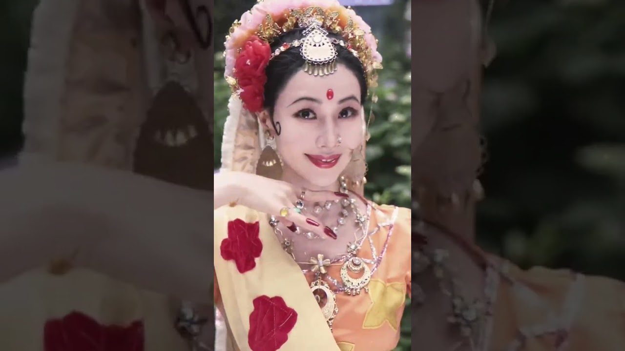 给宝子们交作业啦，童年回忆奉上～#是初九啊 #仿妆 #makeup #天竺公主#shorts