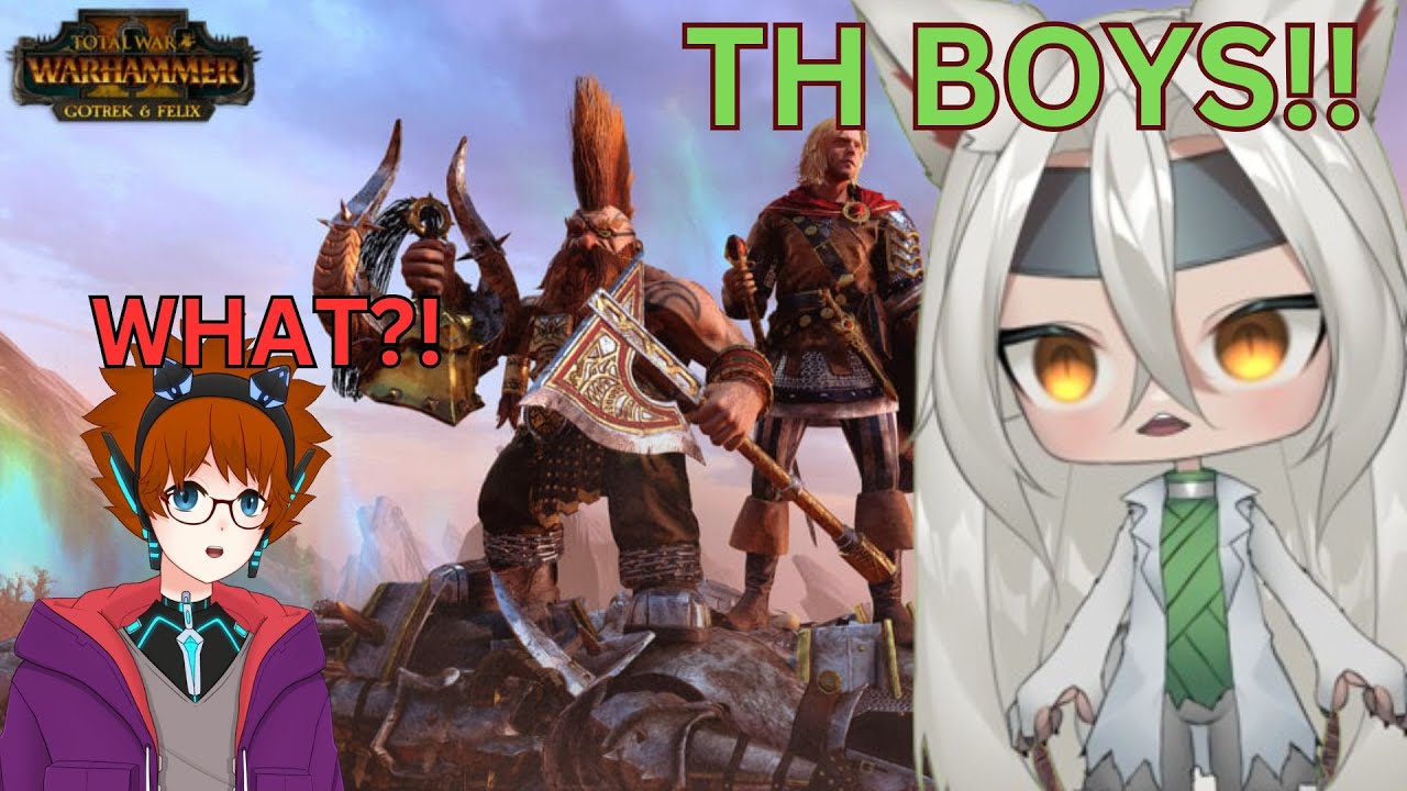 Vtubers React to PancreasNoWork | Gotrek and Felix: Warhammer's Greatest Heroes and Biggest Nobodies