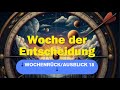 Woche der Entscheidung ! -Marktüberblick 18/2025