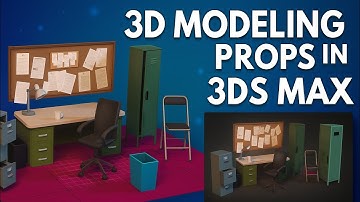 3D Props Modeling for Absolute Beginners in 3ds Max | Easy Tutorial