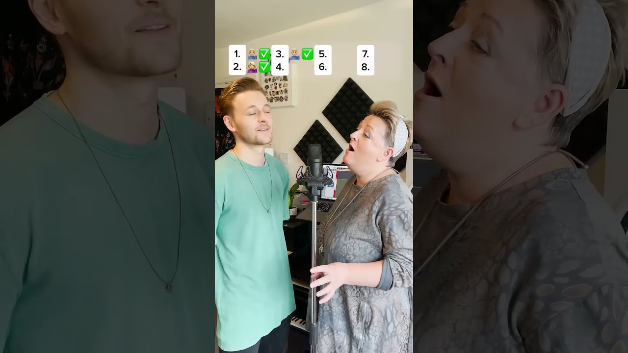 My Mum Deffo Won With The Last One Singing Cover Duet Motherandson
