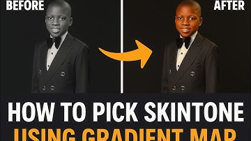 How to Pick Skintone Using Gradient Map