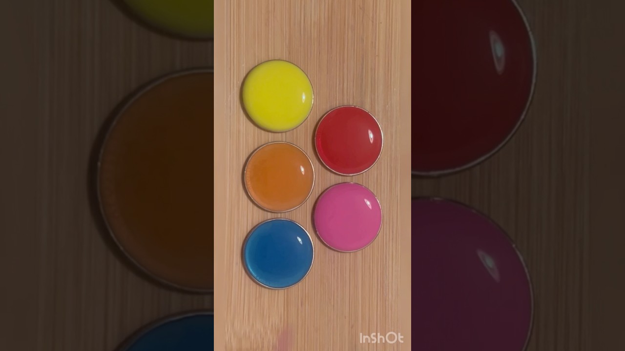 Color paint mixing artwork