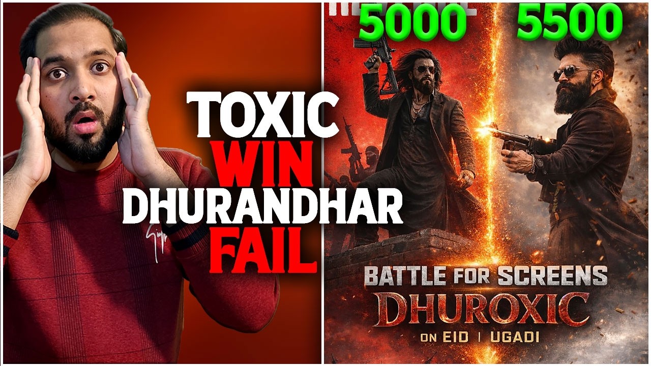 Toxic vs Dhurandhar 2 Shows Clash Shocking Result | Dhurandhar 2 vs Toxic Box Office Collection