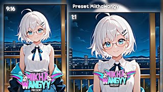 PRESET AM 2 UKURAN || DJ Malam Ini x Haus Yank 