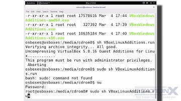 063 Linux   Debian 8 Jessie   Virtual box guest additions Issue