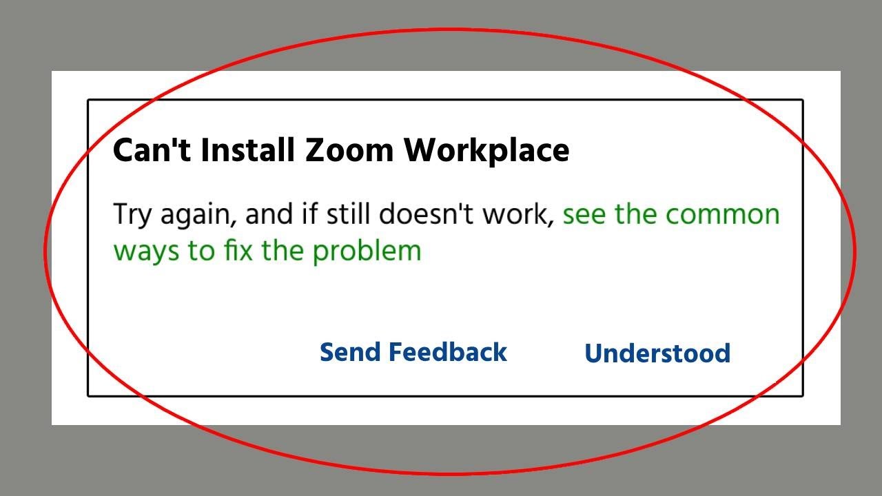 How to Fix Can't Install Zoom Workplace App on Google Playstore | Can't ...