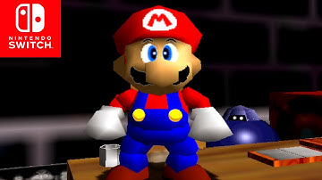 Super Mario 64 B3313 v1.0 (Switch) - 100% Walkthrough Part 39 Gameplay - Motos Factory Exploration