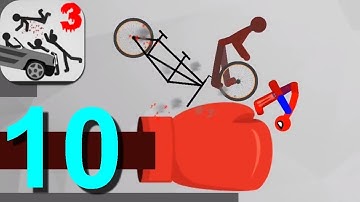 Stickman Destruction 3 Heroes🏁 Spiderman Walkthrough Part 10 / Android Gameplay HD