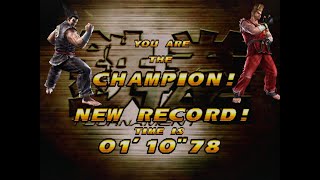 (Arcade PCB) Tekken Tag Tournament - Speedrun, Completed in 1'10"78 on Ultra Hard Difficulty screenshot 2