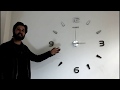 طريقة تركيب ساعة الحائط وحدك