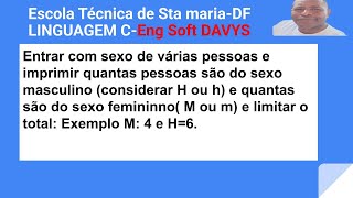 LIGUAGEM C- QUESTÃO DA ACADEMIA -PROVA-RESOLUÇÃO screenshot 3