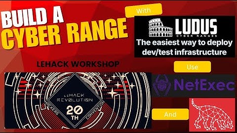 Create a Cyber Range to practice with NetExec and Bloodhound