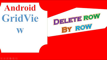 Android GridView With RadioButtons - Delete/Remove Row By Row