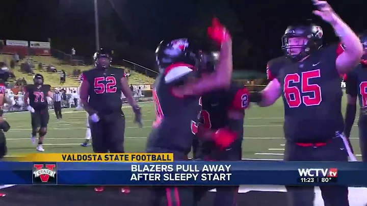 Valdosta State Football starts slow, finishes stro...