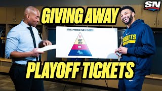 Jamal Murray Gives Away Playoff Tickets | Cabbie Vs