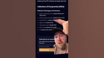 npm packages hacked. Malware snuck in.