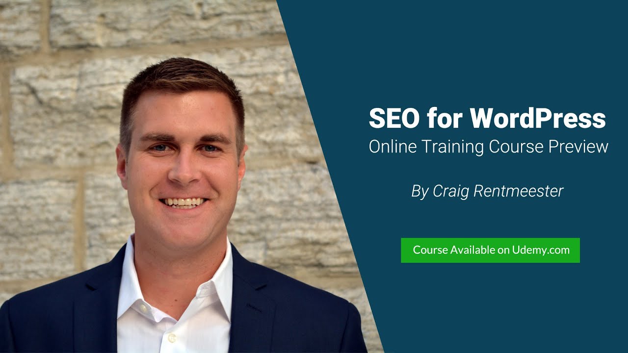 SEO for WordPress - Training Course Preview