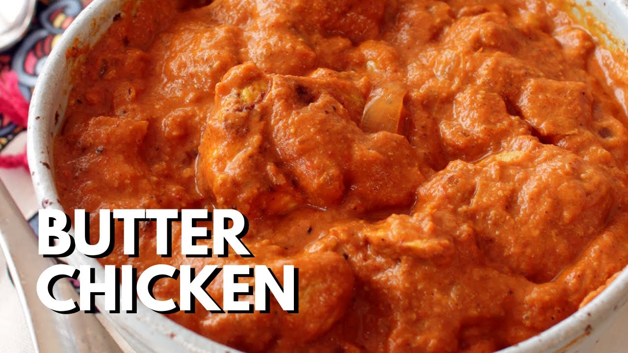 Easy Butter Chicken Recipe - Single Serving - YouTube