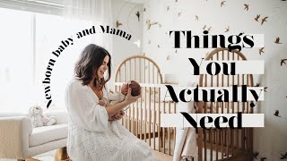 20 Things You Actually Need For A Newborn Baby And Postpartum Care