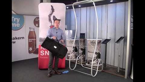 Formulate Snake Fabric Display | User Guide | Pop-Up Stands UK