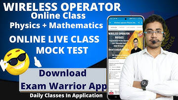 Wireless operator mains Class //wireless operator mains preparation /#wireless operator Online class