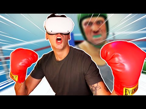 I TRIED BOXING IN VR.
