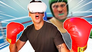 I TRIED BOXING IN VR.