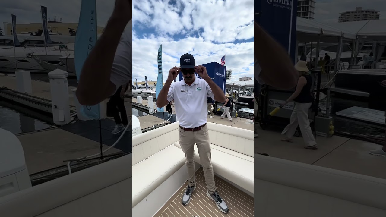 Serving looks, and serving yachts.