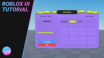 ROBLOX UI TUTORIAL: Cartoon Horror (GFX COMET)
