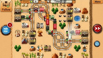 Rail Maze 2 Relaxing Gameplay - Train Puzzle Game - Android Gameplay #1923