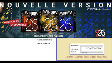 DICAS 3200 WINDEV WEBDEV MOBILE 26 NOVIDADES 4 Webdev Editor Html IMAGEN