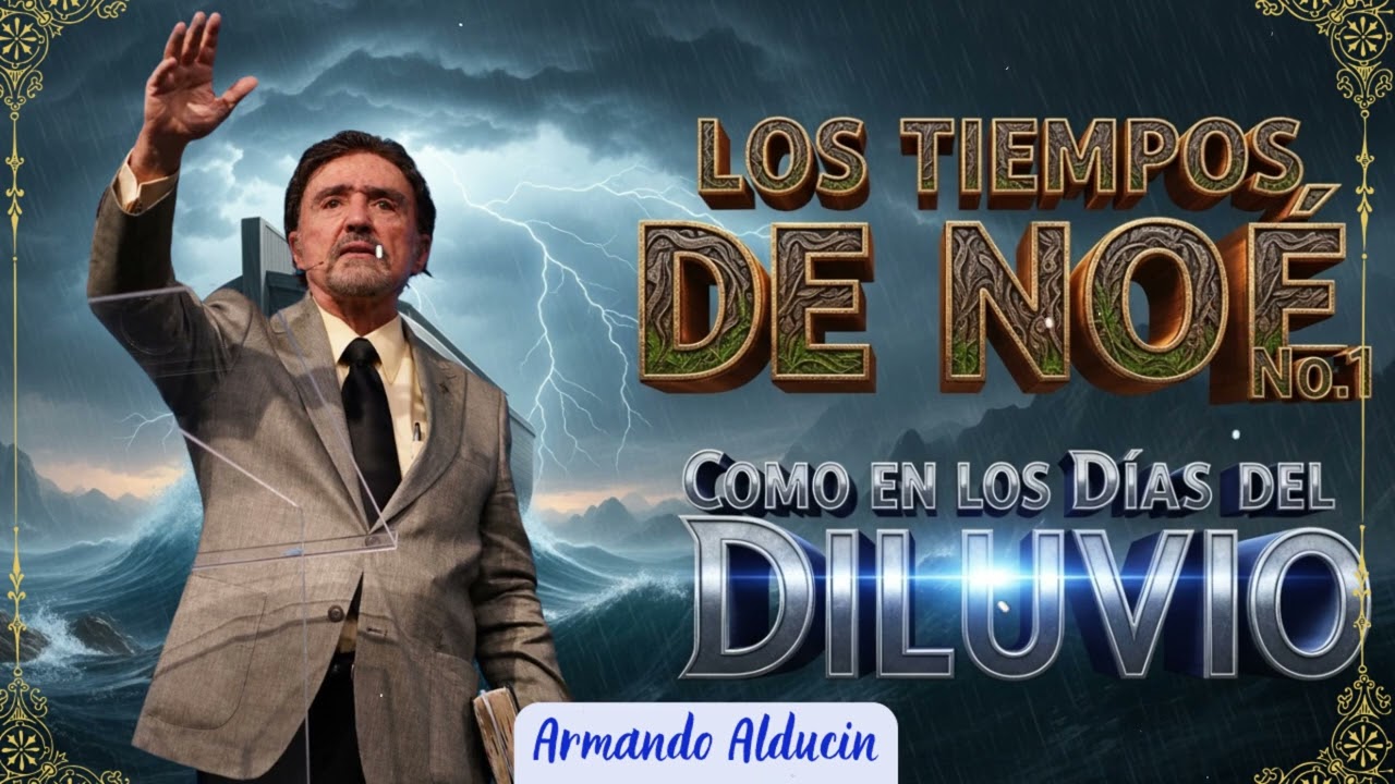 LOS TIEMPOSDE NOECOMO EN LOS DÍAS DELDILUVIO - Armando Alducin