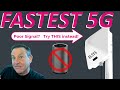 The fastest 5g modem yields best scores ever tested over tmobile also works with verizon and att