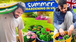 We finally sort our garden out🪴⛲️ Summer Start in Uk 🇬🇧