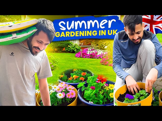 We finally sort our garden out🪴⛲️ Summer Start in Uk 🇬🇧 class=