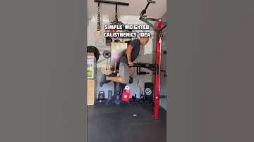 Weighted pull ups and dips made easy :)