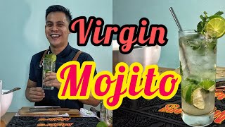 How to make Virgin Mojito / Mocktail Recipe / Pinoy Bartender screenshot 3