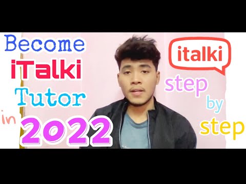 HOW to BECOME ITALKI Tutor in 2022 | Step by Step application process