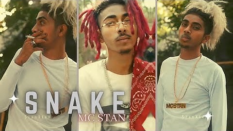 MC STAN - SNAKE 🐍 | WhatsApp status | MC STAN EDIT | 50M STATUS #shorts #mcstan #snake #status