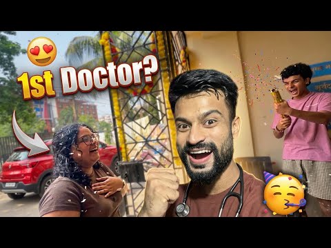 MEET THE 1ST DOCTOR OF OUR FAMILY! 😍