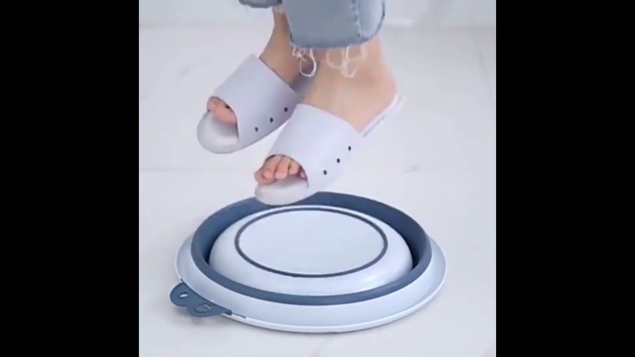 2 Ligheane Pliabile 6L/4L – Compacte, Practice și Ușor de Depozitat pentru Baie, Bucătărie și Voiaj