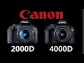 Canon EOS 2000D vs Canon EOS 4000D