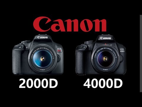 Canon EOS 2000D vs Canon EOS 4000D