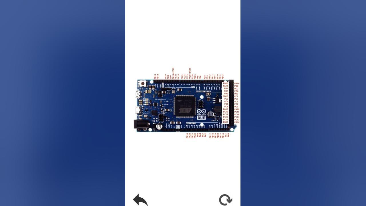 Arduino due board pinout#youtube #youtubeshorts #sinhala #arduino - YouTube