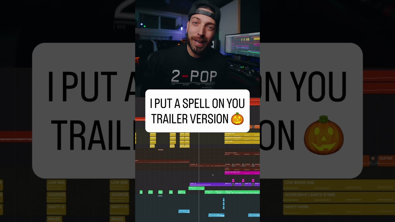 I Put a Spell on You but make it a movie trailer 🎃 #Halloween #TrailerMusic #Remix #iputaspellonyou