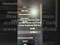 How to turn on main screen frame rate limit arena breakout infinite
