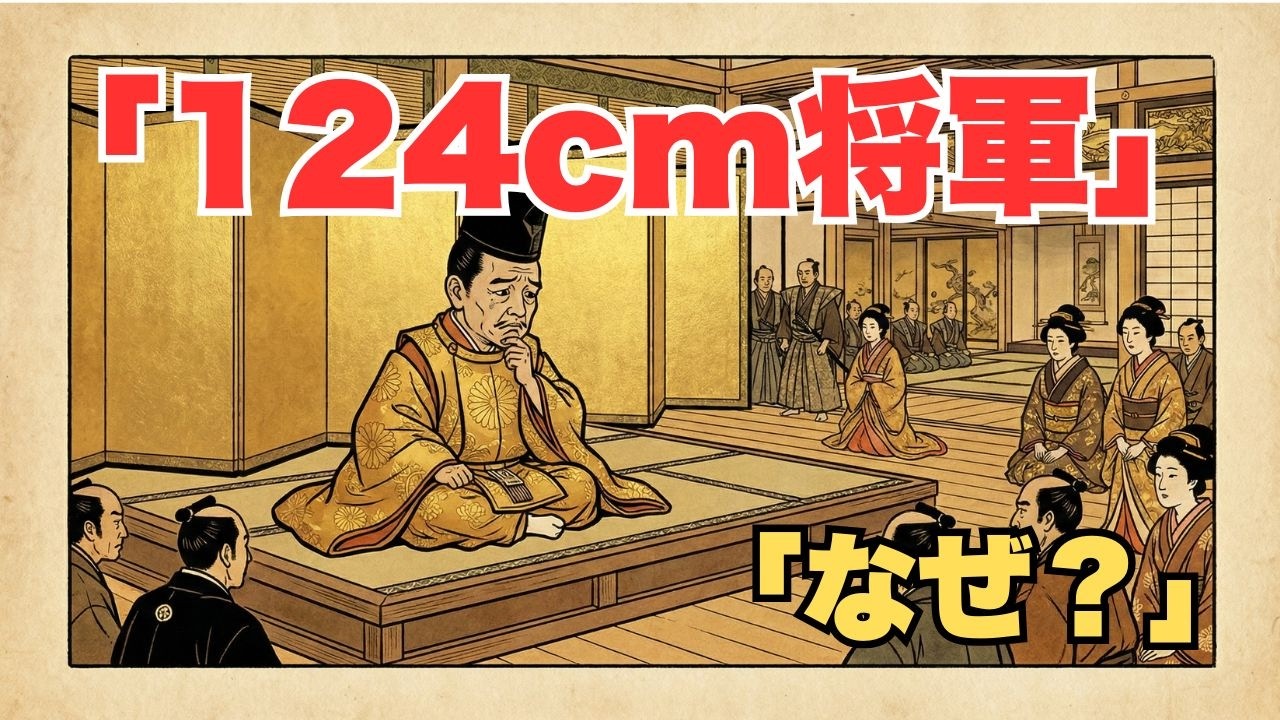 【衝撃】将軍の身長124cm？江戸の日本人が小さすぎた理由
