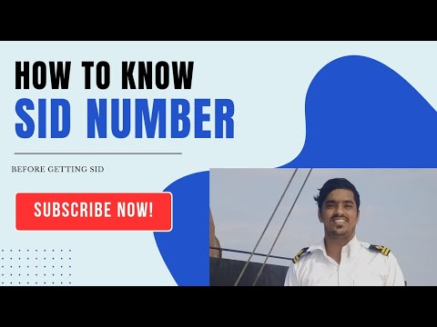 HOW TO KNOW SID NUMBER, Before getting SID, Easy trick - YouTube