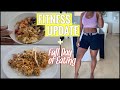 FITNESS UPDATE + FULL DAY OF EATING | SHAYLA